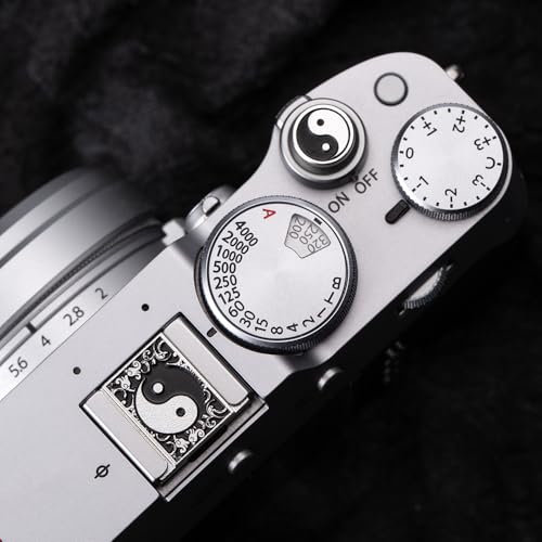 Camera Soft Release Button, Shutter Button for Fujifilm X-T5 X-T4 X-T3 X-T30 X-T30 II X-T20 X-PRO3 X100VI X100V X-E4 X-E3 for Nikon zf (Eight Diagrams Set) eight diagrams set