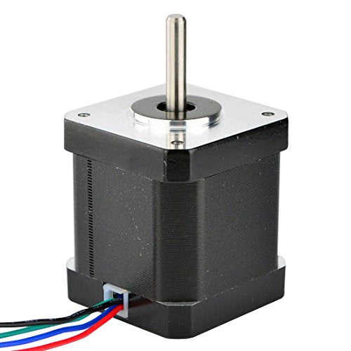 STEPPERONLINE Nema 17 Stepper Motor 0.9deg 46Ncm 2A 48mm Length 4-lead Stepping Motor for DIY CNC 3D Printer