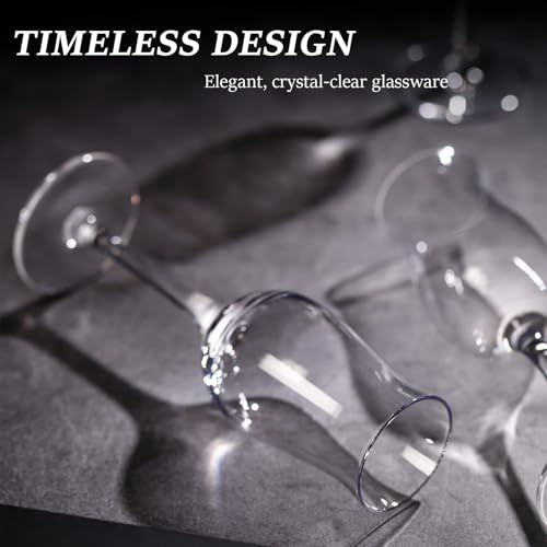 Cognac, Brandy, Whiskey,Tequila and Dessert Wine Snifter Glasses - Set of 4 - Professional 4oz Small Crystal Snifters Gift Sniffers for Sipping Neat Liquor - Liquor and Spirits Sippers Stemmed Tulip