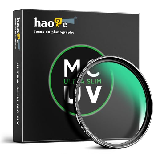 Haoge LH-N52+UV-52 Metal Round Lens Hood + 52mm UV Filter Kit for Nikon NIKKOR Z 40mm f/2, Z 28mm f/2.8, Z 28mm f/2.8 (SE) Lens,Screw Hood,Compatible with 52mm UV Filters