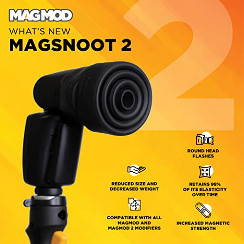 MagMod MagSnoot 2 Light Modifier, Photography Lighting Flash Modifier