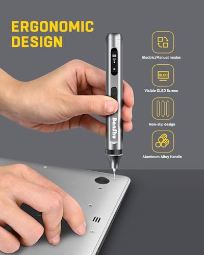 Banshu mini electric screwdriver 52-in-1 precision screwdriver set with interchangeable bits