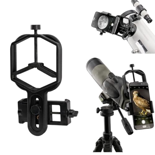 Monocular Telescope Smartphone Adapter, Digiscoping Phone Holder
