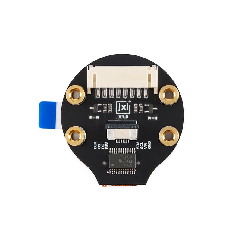 [Australia - AusPower] - 3Pcs 1.28 Inch TFT LCD Display Module Round GC9A01 Driver IPS LCD Screen Module Circular 4 Wire SPI Interface for Arduino 