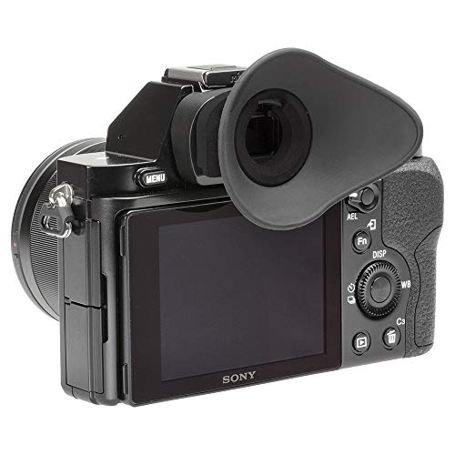 Hoodman HEYES HoodEYE Camera Eyecup Eye Cup Viewfinder Eye Piece for Sony Alpha7 Alpha7II Alpha7III Alpha7R Alpha7RII Alpha7RIII Alpha7S Alpha7SII Alpha9II A58 A57 A65