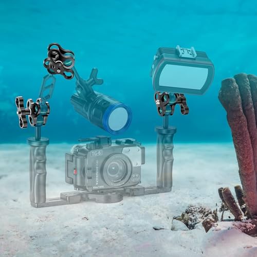 Sea frogs Triple Ball Clamp for Diving Underwater Photography System