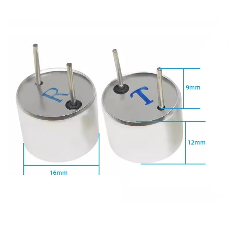 [Australia - AusPower] - WWZMDiB 22Pcs TCT40-16R/T 16mm Ultrasonic Transceiver Probe Set（11 Transmitters + 11 Receivers） 