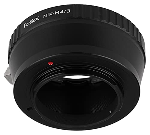Fotodiox Nikon Nikkor F Mount D/SLR Lens to Micro Four Thirds (MFT) Mount Mirrorless Camera Body Adapter