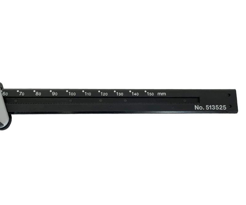 [Australia - AusPower] - Precision Plastic calliper Gauge with Analogue Clock 0-150 mm for Watchmakers 