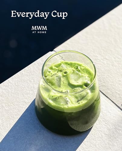 The Everyday Cup, Set of 4 - Versatile Crystal-Clear Glass Cups Made for Special Drinks, Juices, Water and More - Sustainably Produced and Packaged