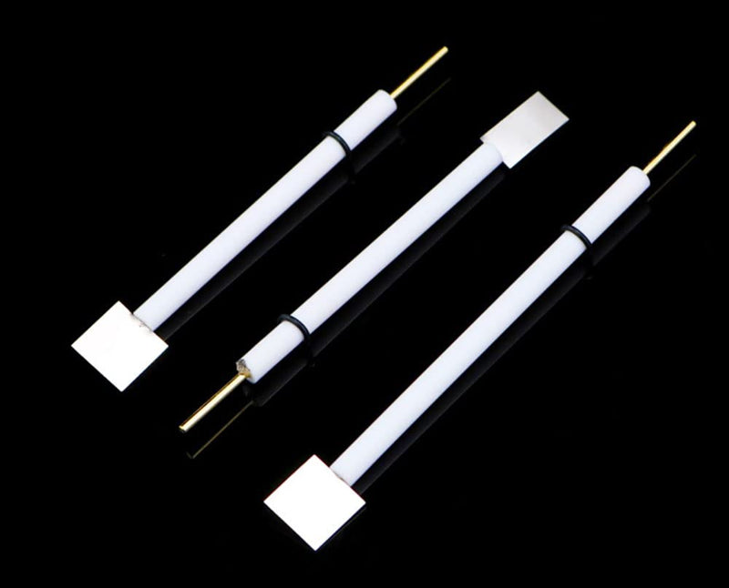 [Australia - AusPower] - Platinum Electrode, Electrochemistry Electrolytic Analysis Pt Electrodes, Purity 99.99% Platinum Plate Electrode, Coated with PTFE Insoluble Anode for Substance Analysis 1 Pcs (10X10X0.1mm) 10*10*0.1mm 