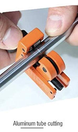 [Australia - AusPower] - Edward Tools Harden Pro Mini Pipe Cutter 1/8” to 7/8” - Cuts Copper, Aluminum, Metal - Multi Use Tube Cutter, PVC Cutter - Cuts Arrows, Lines - Heavy Duty Steel Blade Pipe Cutter Wheel 