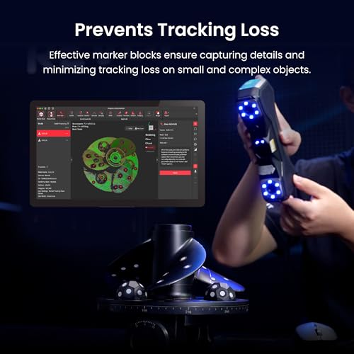 Revopoint 6 Pcs Magnetic Dome Marker Kit for 3D Scanning Accuracy