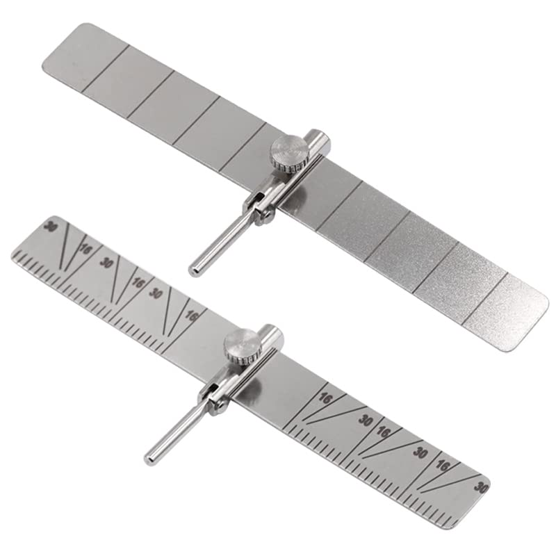 [Australia - AusPower] - 1 set Autoclavable Implant Locating Guide Ruler with Replacement Planting Positioning Locator Angle Ruler Guage 