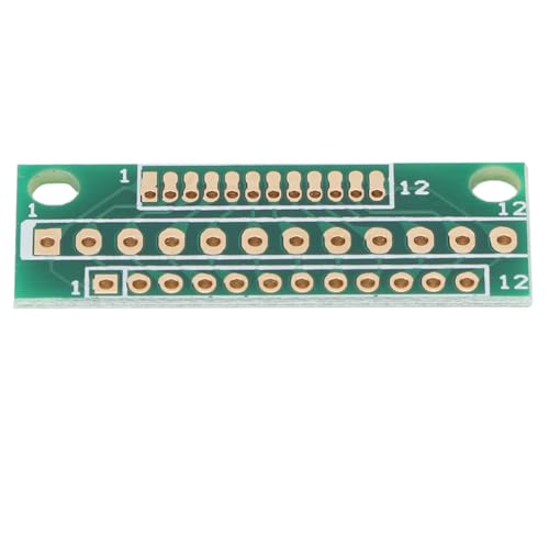 Adapter Board 10 Pieces 1.27 mm 2.0 mm 2.54 mm 12 Pin 3 Row 36 Holes Adapter Board for Wireless Modules
