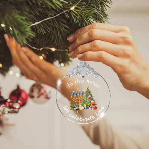 Christmas Ornaments Hanukkah Ornaments for Tree Jewish Chanukah Gifts 2026 Hanukkah Ornament