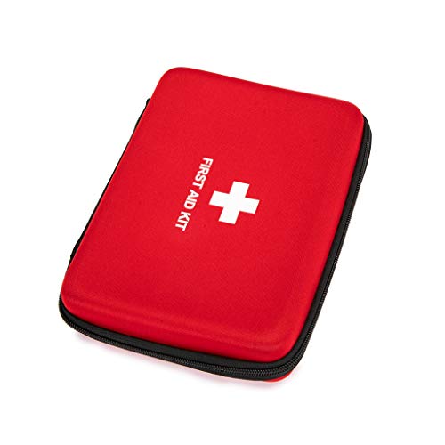 Eva Case Empty First Aid Empty Pouch Hard Case Red Medical Bag for Home Health Emergency First Responder Camping Outdoors Business (Red bb) Red Bb