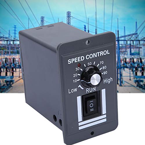 DC 12-60V 40A Motor Speed Controller, PWM Brush Motor Speed Controller, DC Motor Regulator Forward Reverse Speed Controller, Adjustable Motor Regulator Reversible Switch