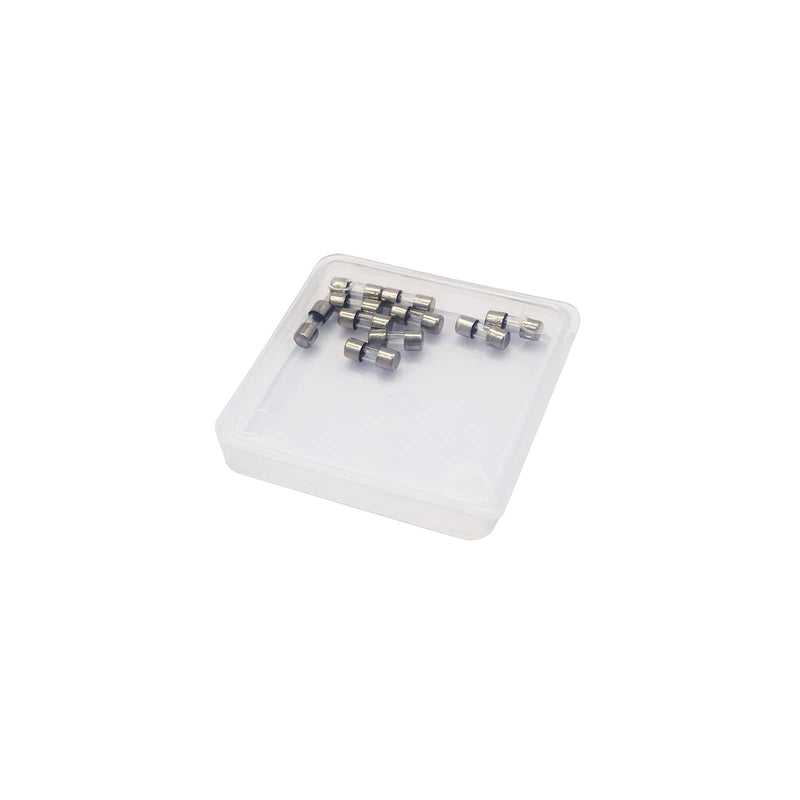 [Australia - AusPower] - 10 Pack F5AL Fast-Blow Mini Fuse 5A 5amp 125V Glass Fuses 0.14 x 0.39 inch / 3.6 x 10 mm (125Volt) (F5A) 