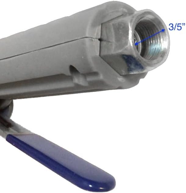 [Australia - AusPower] - Sand Blaster Gun, Sandblasting Gun with 4 Ceramic Tip, Abrasive Sandblaster Gun Kit with Blaster Nozzles (2/2.5/3/3.5mm) for Deburring Removing Rust Paint Stain 