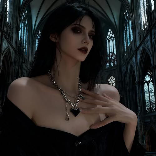 Mystery Jewelry Jar, 40-45Pcs Surprise Gothic|Bohemia Jewelry Box for Women, Halloween Treasure Chest, Unique Gift Set-Necklace, Earrings, Rings, and Bracelets