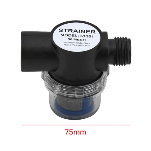 1/2"-14UNC Female Thread Inline Filter, 50 Mesh Mesh Sieve, Suitable for Oil, Piping and Other Systems