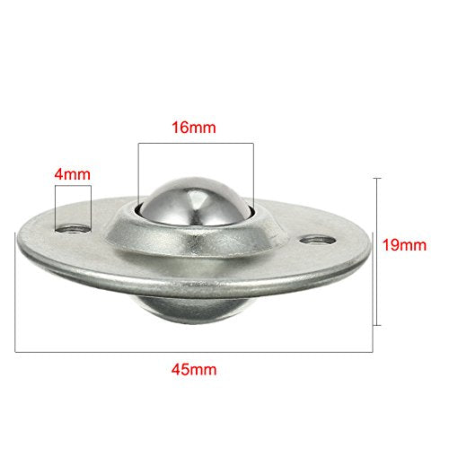 sourcingmap Ball Transfer Bearing Unit 5/8 Inch Load 33Lbs for Transmission Pack of 6