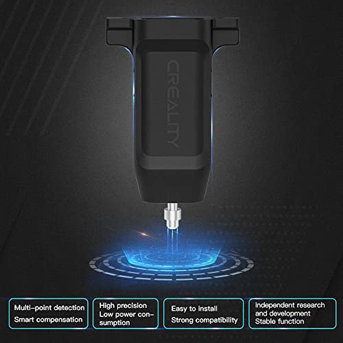 Creality Official CR Touch Auto Bed Leveling Sensor and 5 PCS 3D Printer Nozzles Kit for Ender 3 / Ender 3 V2 / Ender 3 Pro/Ender 5 / CR-10 3D Printer with 32 Bit V4.2.2 / V4.2.7 Mainboard CR Touch Nozzles