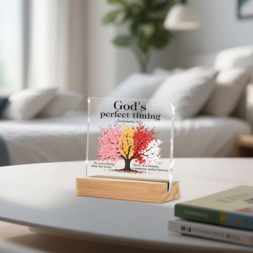 Religious Bible Christian Gifts Employee Appreciation Gift Decorative Signs Multicolor 1672