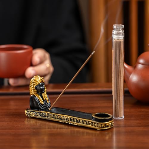 Black Gold Pharaoh Incense Holder