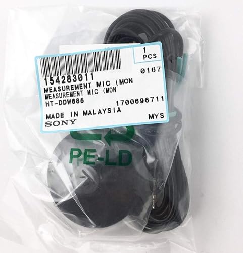 New Sony Calibration Mic Measurement Microphone ECM-AC2 Part Number 154277421 1-542-670-21 154271011 1-542-710-11 154267021 1-542-774-21, Auxiliary