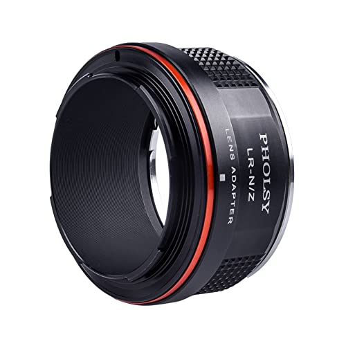 PHOLSY Lens Mount Adapter Compatible with Leica R Lens and Nikon Z Camera Leica R to Nikon Z