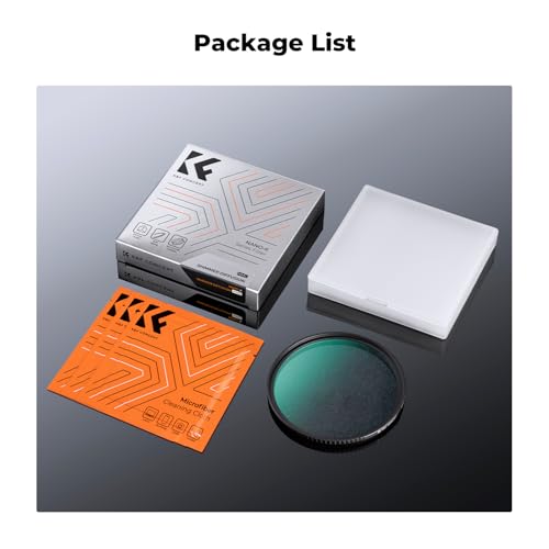 K&F Concept 55mm Shimmer Diffusion 1 Effect Filter Optical Glass 18 Multi-Coated Glimmer Glass Filter for Camera Lens with 3 Cleaning Cloth (K-Series)