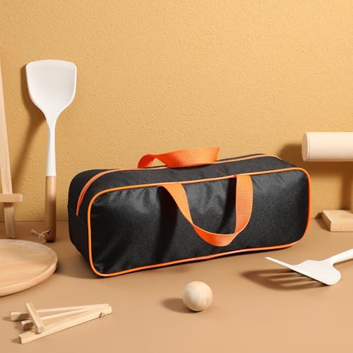 BBQ Tool Bag Portable Grill Utensil Organizer 14.76 Inch Oxford Tote