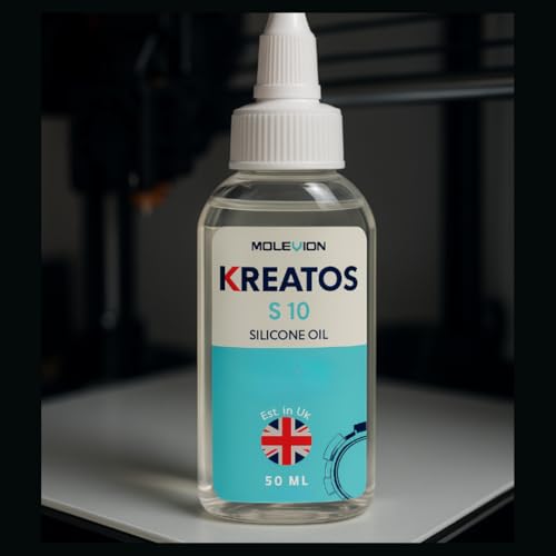 Kreatos 3D Printer Lube Kit - Silicone Grease (20 g) + Silicone Oil (50 ml)