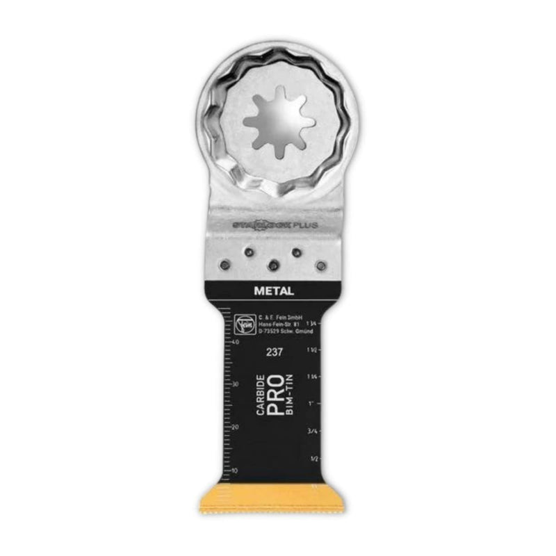 Fein E-Cut Carbide Pro Starlock Saw Blade 32 x 40 mm Pack of 1 (63502236210) Bi-Metal 1 Stück CarbidePro Metal 45 x 35 mm