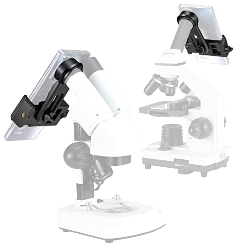 Celticbird Smartphone Camera Adapter for Microscope Eyepiece Tube 23.2mm - Built-in 16X Microscope Eyepiece