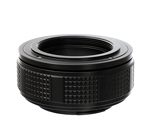 Fotasy M42 Lens to Sony E-Mount Focusing Helicoid Adapter, 42mm Screw Mount lens to E-Mount Macro Extension Tube, fits Sony a3000 a3500 a5000 a5100 a6000 a6100 a6300 a6400 a6400 a6500 a6600 M42 Lens - NEX Helicoid