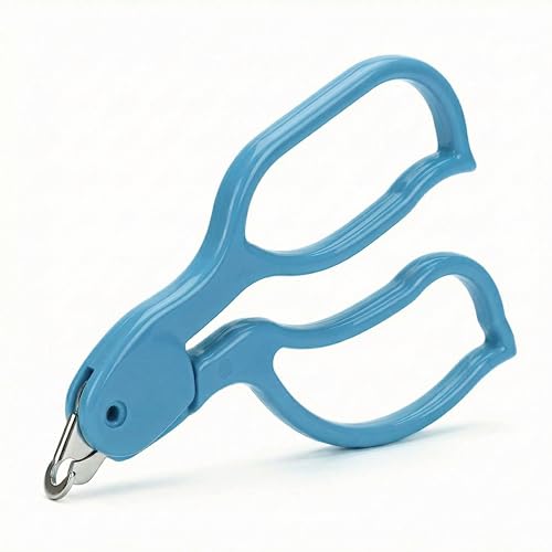 KMINA Staple Remover Sterile 97 x 5.4 mm Stainless Steel Blue (Pack of 20) | Medical skin clip remover, scissor handles with ergonomic design, ABS handle, latex-free, individually packaged