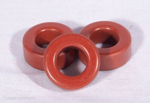 T106-2 T-106-2 Toroid Iron Powder Ferrite Ring Core (Pack of 5)