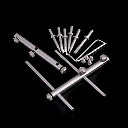 Andoer DSLR Professional Camera Lens Spanner Wrench Opening Opening Tool 3 Tips 10-100 mm for Canon Nikon Sony Olympus