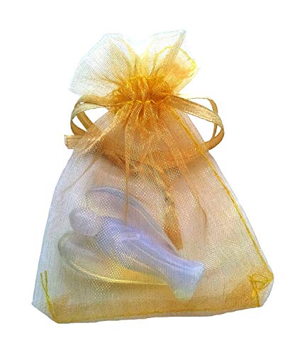 Earth Therapy Original Pocket Guardian Angel with Serenity Prayer Card - Opal Healing Stone Figurine - Bless Yourselves and Your Loved Ones 1.5 inches