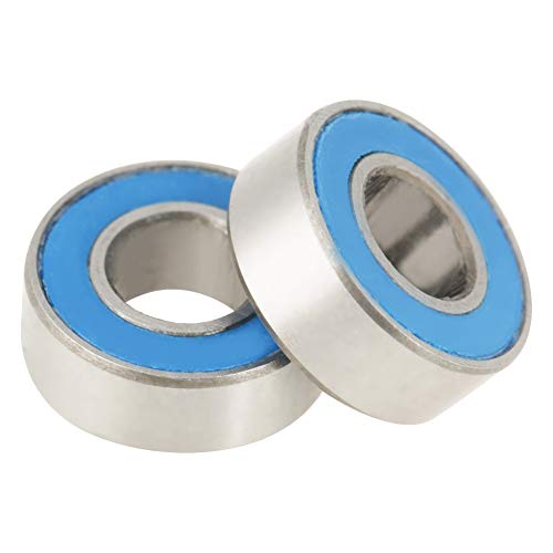 Akozon Metal Seal Bearings - 5x11x4mm MR115-2RS, 25pcs Rubber Sealed Ball Bearings
