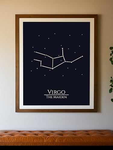 AMERICAN LUXURY GIFTS Virgo Constellation 'The Maiden', 11x14 unframed