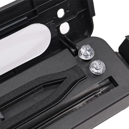 Vacuum Sealer Machines, Automatic Sealer Machine One-Touch Vacuum Sealing with 10Pcs Seal Bags (Black)