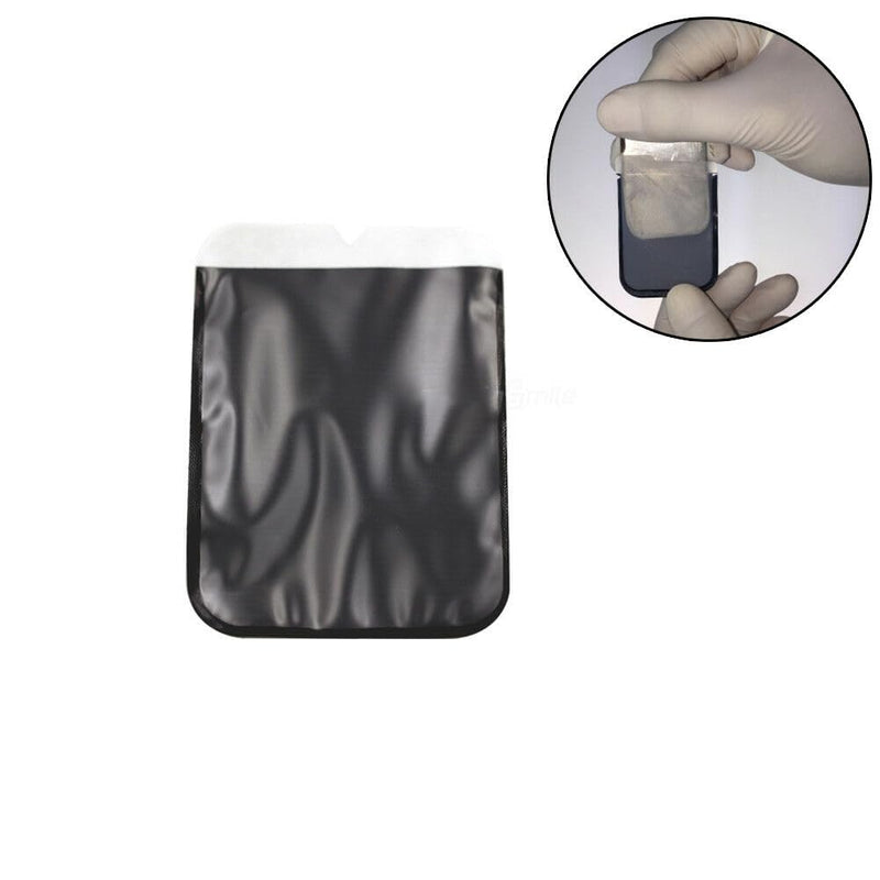 [Australia - AusPower] - Dental Digital Phosphor Plate Barrier 100pcs Barrier Envelopes for Dental X-Ray Phosphor Plate Imaging Sensor (Short Side Opening #4) Short Side Opening #4 
