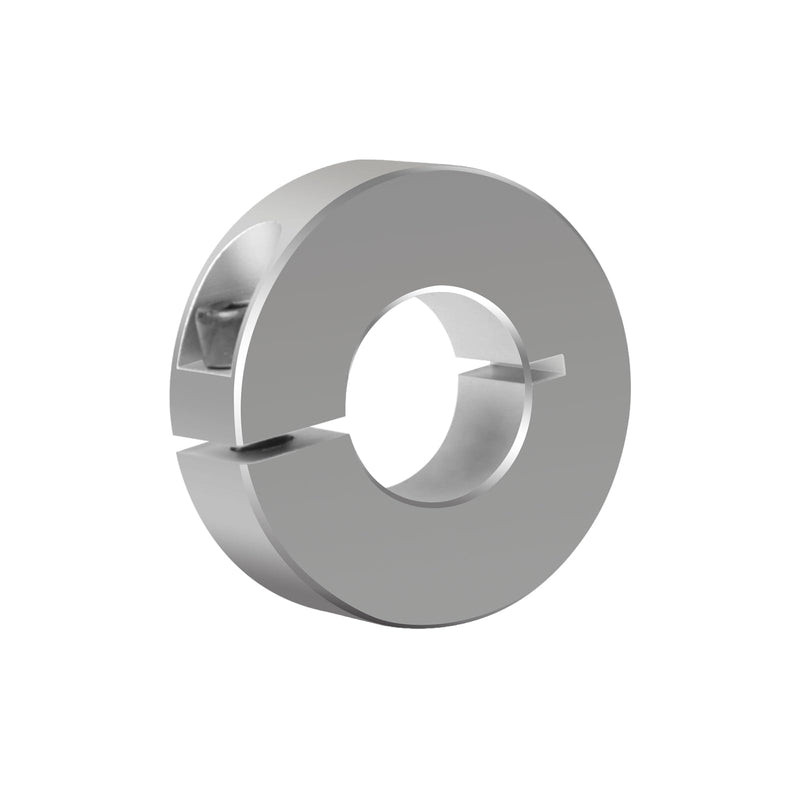 Shaft Collar, 45mm Bore H7, 80mm OD, 22mm Thickness, Aluminum Anodized, Drill Stop Collar, Set Screw Design, Clamp-On for Timing Pulleys, Machine Tools, and Industrial Applications (4-Pack) 30mm bore 4