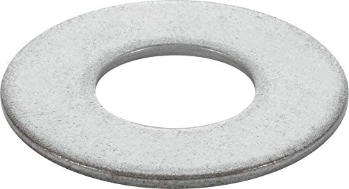 Hillman 1/4-inch SAE fine threaded stainless steel flat washers, 100-pack