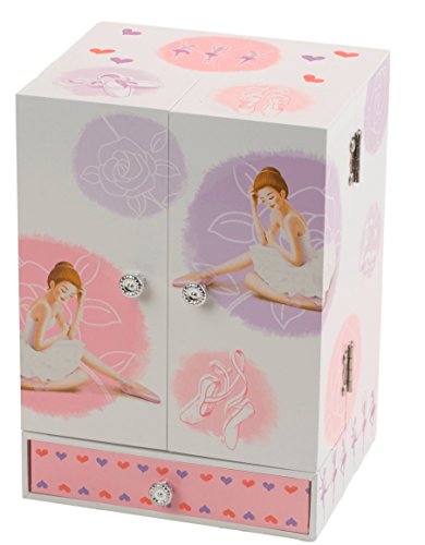 San Francisco Music Box Ballerina Ultra Fancy Musical Jewelry Box