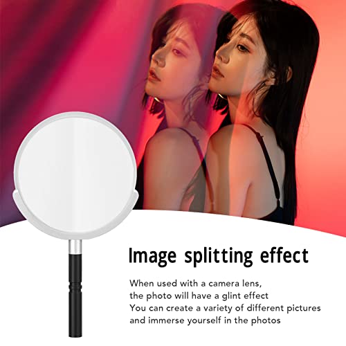 Ghost Effect Glass Filter, 77mm Camera Filter Double Sided Prism for Image ghosting Effect, Photography Accessories Special Effects Filter, HA111